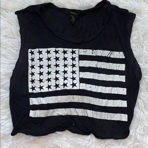 Forever 21 USA side boob crop